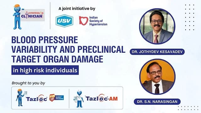 Blood pressure variability and preclinical target organ damage in high risk individuals