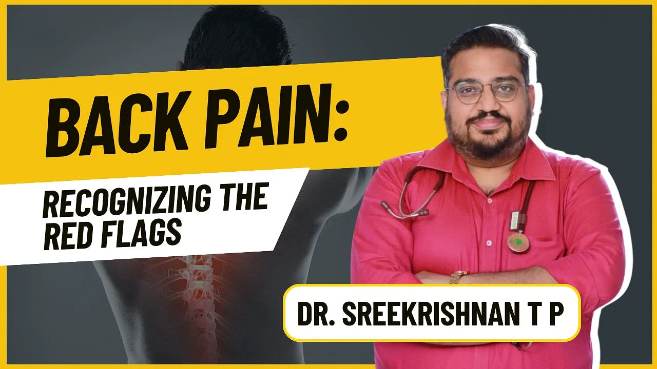 Back Pain: Recognizing the Red Flags