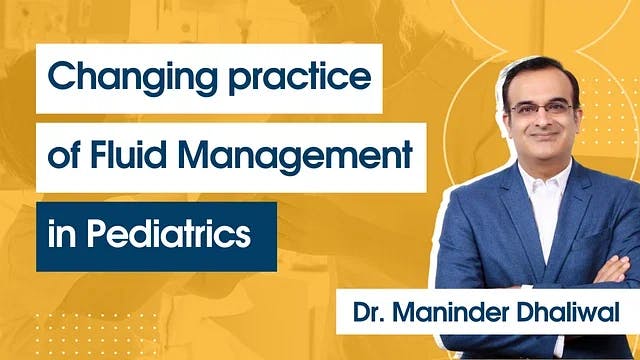 Changing Practice of Fluid Management in Pediatrics