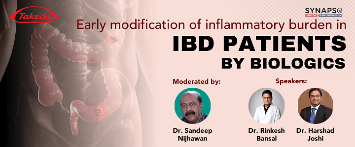 Early modification of inflammatory burden in IBD patients by biologics